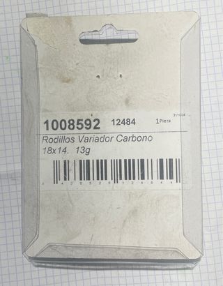 Rodillos Variador TECNIUM  Honda SH75