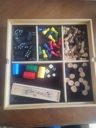 Tablero de ajedrez de madera