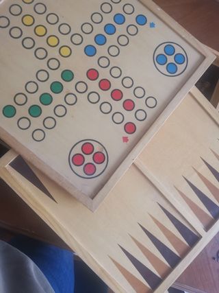 Tablero de ajedrez de madera