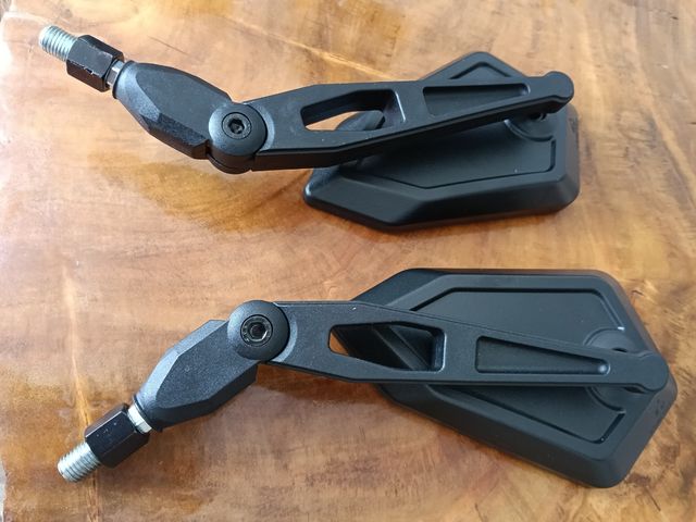 Retrovisores Moto Universales Hexagonales