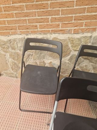 Sillas plegables Ikea (3 unidades)