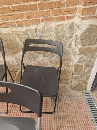 Sillas plegables Ikea (3 unidades)