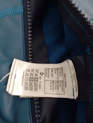 Neopreno Decathlon 5/6 años 122cm