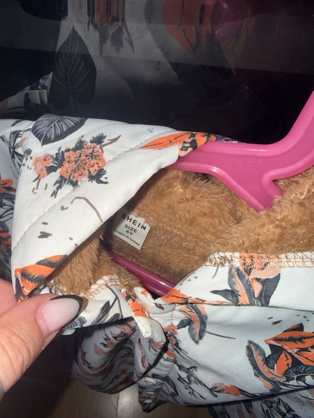 Chaqueta niña floral