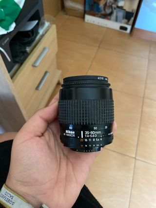 Objetivo Nikon AF NIKKOR 35-80mm 1:4-5.6D