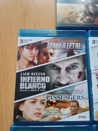 Blu-ray 3 Películas  1 Doble