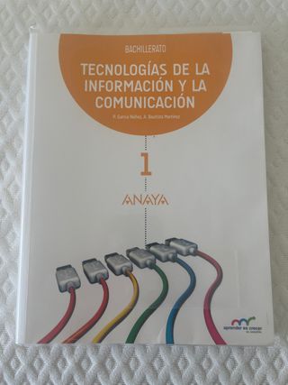 Libro TIC 1 Bachillerato Editorial Anaya