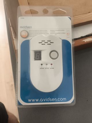 Detector Monóxido Carbono Alarma Avidsen