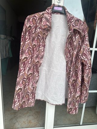 Sobrecamisa Paisley Talla S