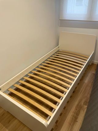 Cama IKEA 90x200 con colchón
