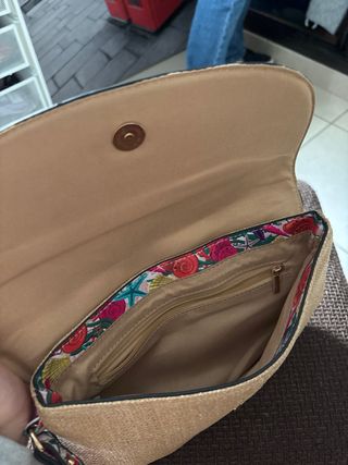 Bolso de mujer con estampado playero