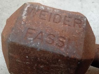 Manubri palestra Fassi 10 kg