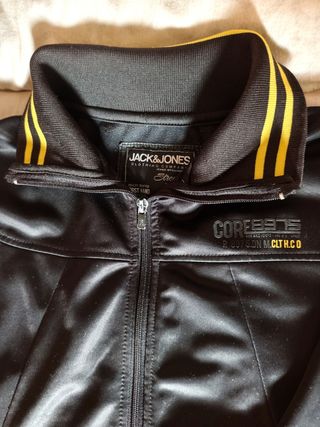 Chaqueta Jack & Jones Negra y Amarilla