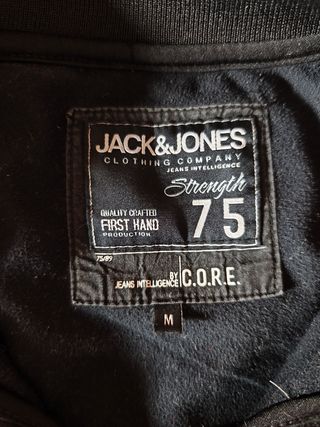 Chaqueta Jack & Jones Negra y Amarilla