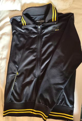 Chaqueta Jack & Jones Negra y Amarilla