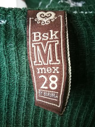 Jersey mujer blanco y verde