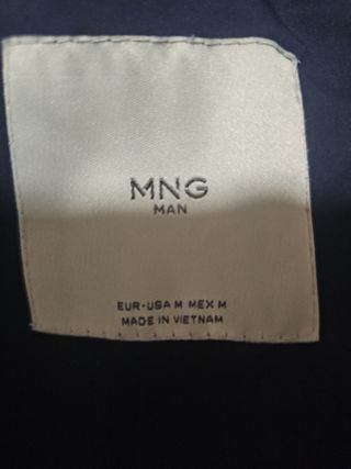 Parka juvenil azul oscuro #otoño #invierno