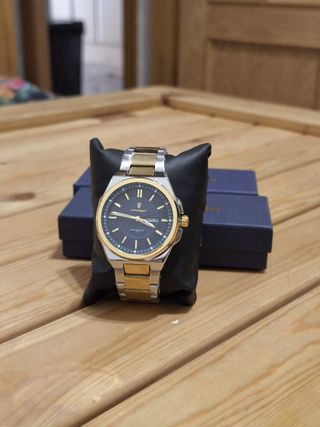 Reloj Pordajar Hombre Oro y Plata