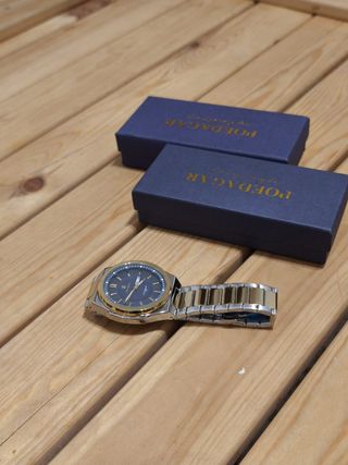 Reloj Pordajar Hombre Oro y Plata