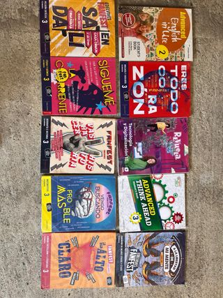 libros 3 de la ESO.