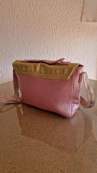 Bolso Disney Campanillas Dorado y Rosa