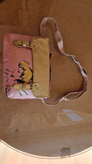 Bolso Disney Campanillas Dorado y Rosa