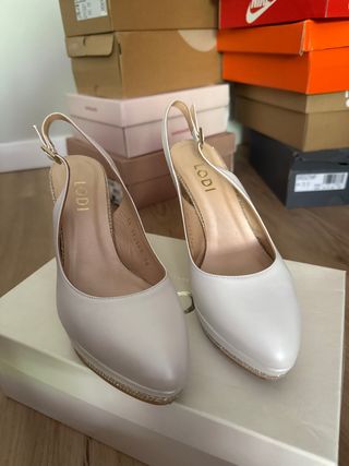 Sandalias Lodi Novia Talla 38