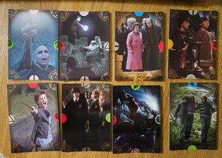 Lote Álbum Contact Trading Cards Harry Potter Pani