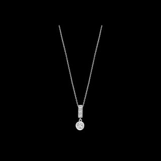 Conjunto (colgante y pendientes) plata Lotus mujer