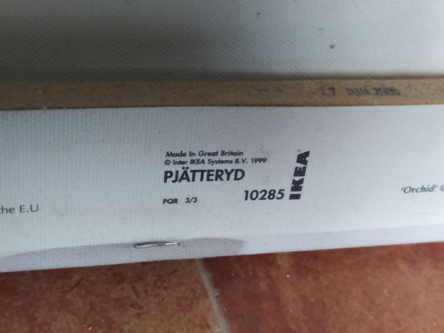 Tríptico Ikea Orquídeas Modelo Pjätteryd