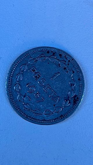 Moneda 1 Peseta 1937