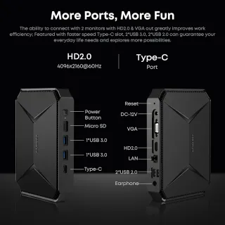 Mini PC CHUWI HeroBox Windows 11.