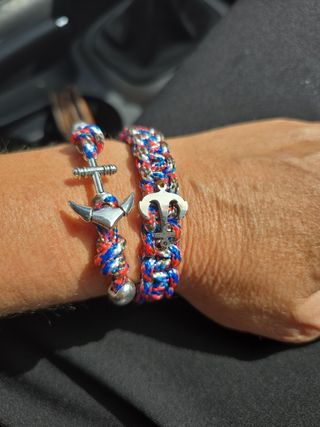 Pulseras náuticas ancla 