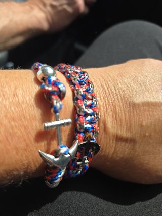 Pulseras náuticas ancla 