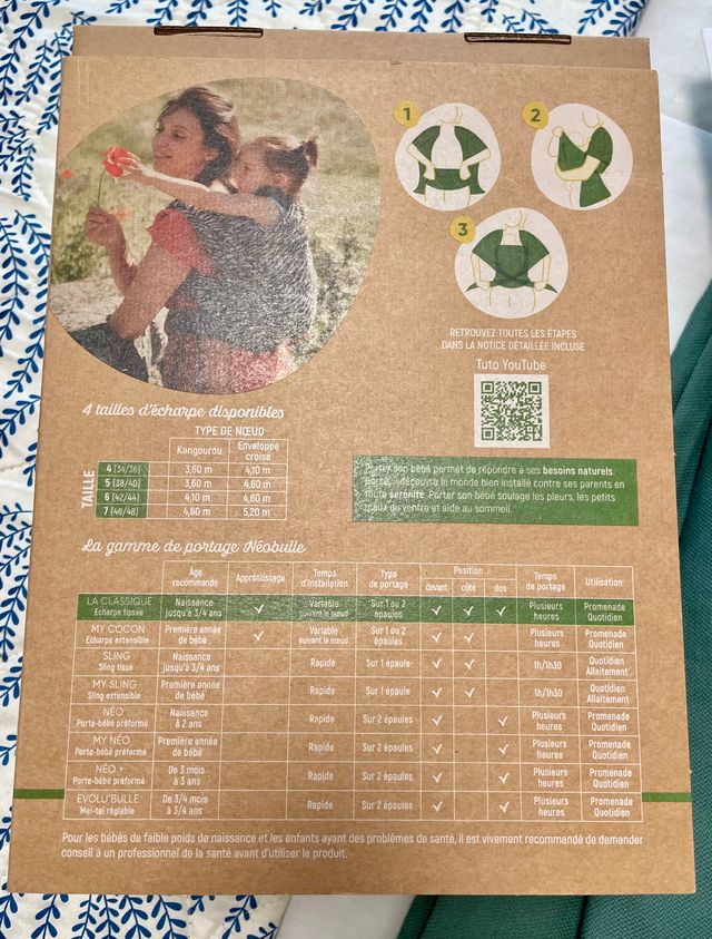 Fular porta bebés NeoBulle