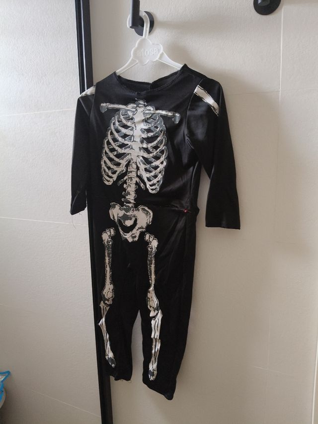 Costume da scheletro per ragazzo/A taglia 1-2A