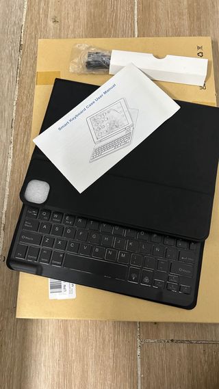 IVEOPPE Teclado funda iPad Air 11 M2 2024/M3 2025