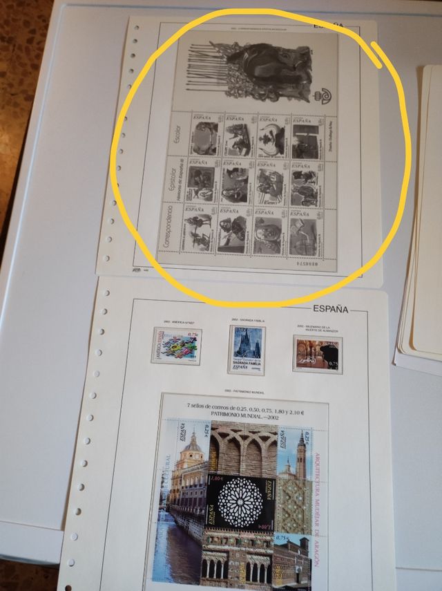 Sellos España 2002