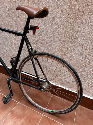 Bicicleta Fixie Negra
