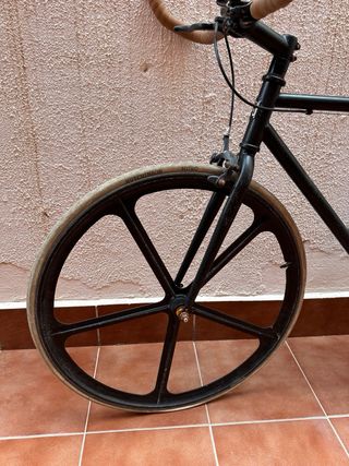 Bicicleta Fixie Negra