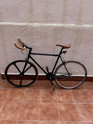 Bicicleta Fixie Negra