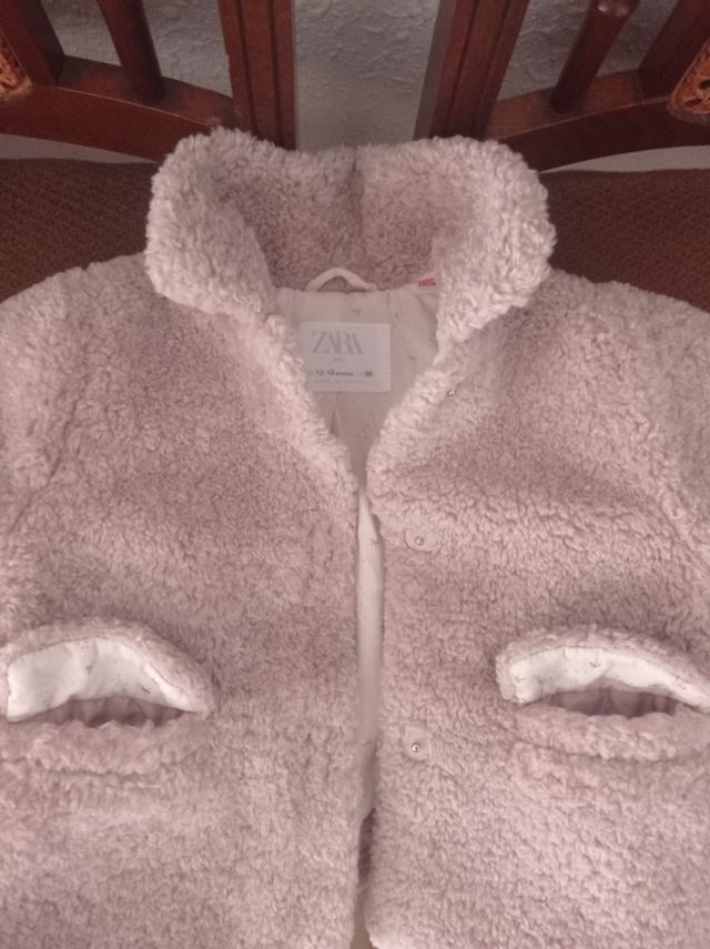 Chaqueta borrego Zara 12-18 meses