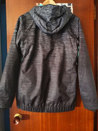 Cazadora Roxy Negra y Gris