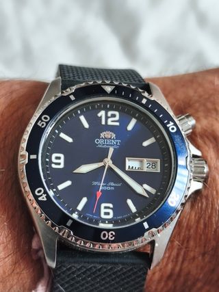 Reloj Orient Mako 1 Automático Azul