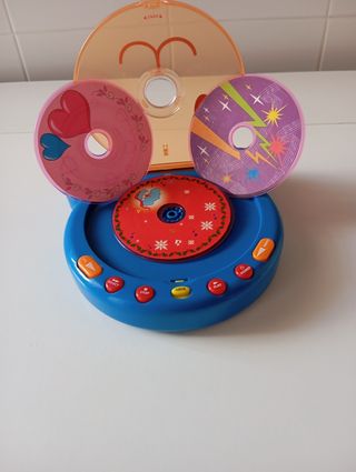 Reproductor CD infantil con discos