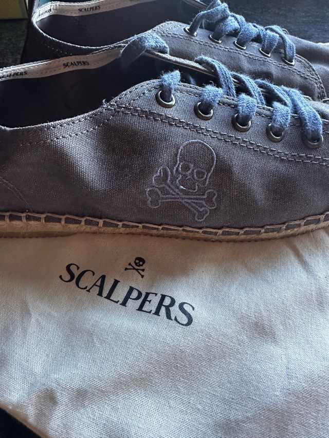 Zapatillas Scalpers niño grises