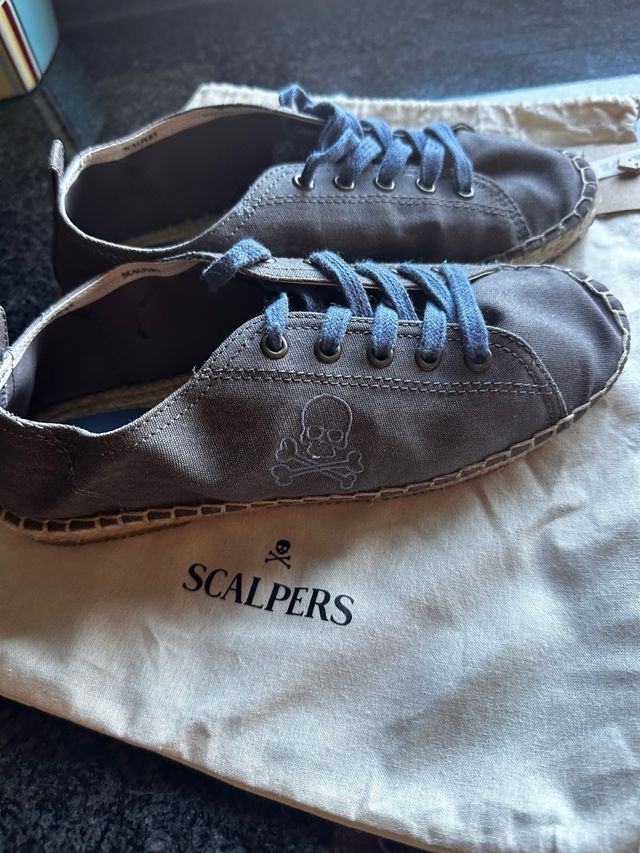 Zapatillas Scalpers niño grises