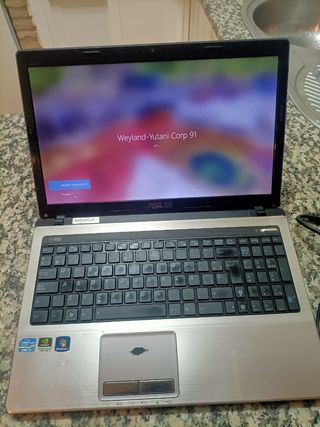 Portátil Asus Windows 10 + Batería Extra