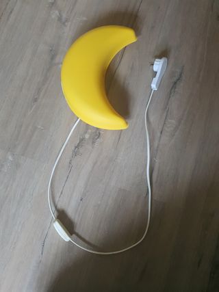 Lámpara Luna Amarilla Modificada Ikea