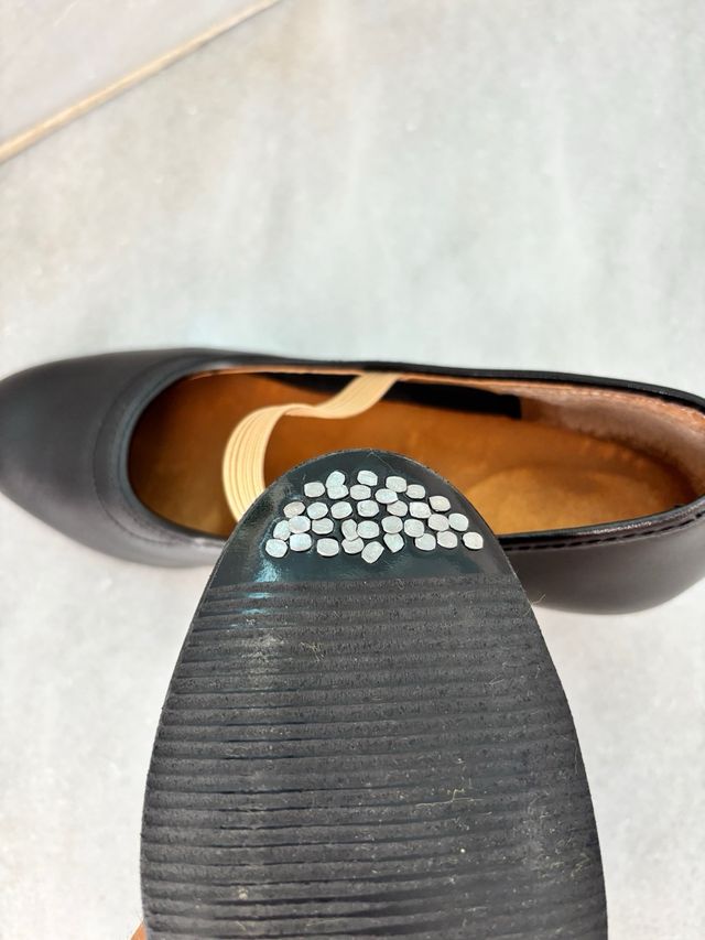 Zapatos Flamenco Conservatorio Negros